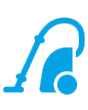 icon of a vacuum cleaner