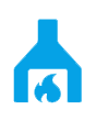 chimney cleaning icon